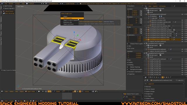 Space Engineers Modding Tutorial - Introduction to Rocket Turrets смотреть онлайн