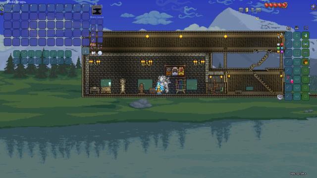 Как сделать Польнареффа из 5 части в Террарии 1.4 How To Make Polnareff 5 In Terraria 1.4