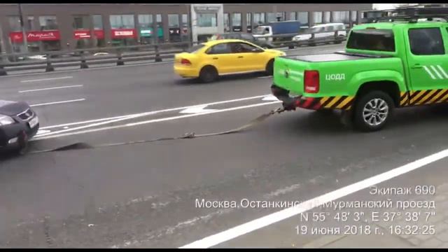 Убрали неисправное ТС с проезжей части. смотреть онлайн