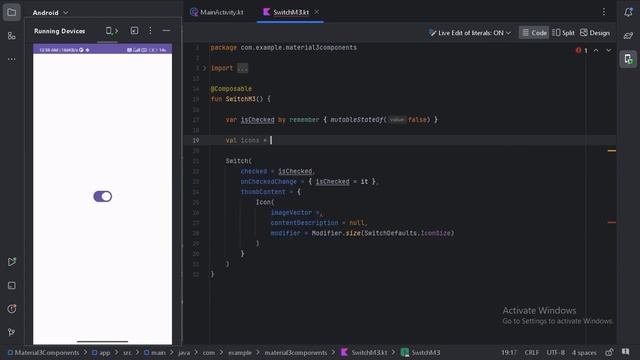 Mastering Switch in Jetpack Compose with Material Design 3 | Android Development | Kotlin | English смотреть онлайн