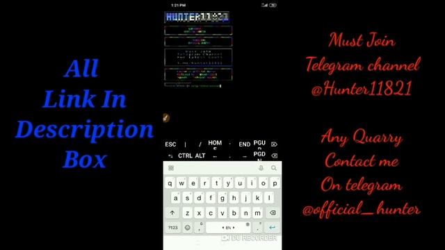 All in One Telegram Bots Script via termux | 5 in 1 Script | By Hunter11821 смотреть онлайн