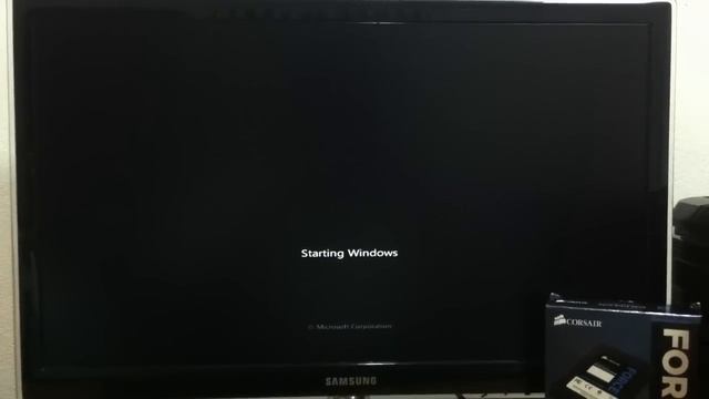 Corsair Force 3 - Boot and Shutdown speed смотреть онлайн