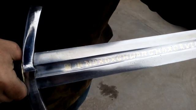 Полуторный меч "Бастард" со всечкой смотреть онлайн