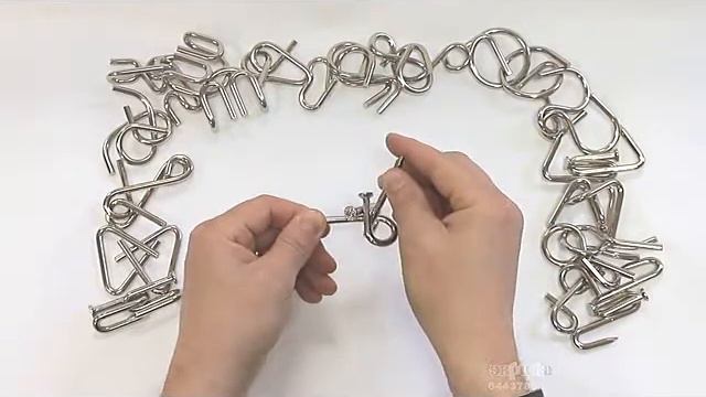 Решение головоломки артикул 7857 из коллекции гвозди от компании Эврика смотреть онлайн