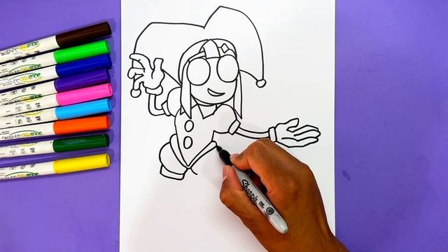 COMO DIBUJAR A POMNI DE THE AMAZING DIGITAL CIRCUS смотреть онлайн