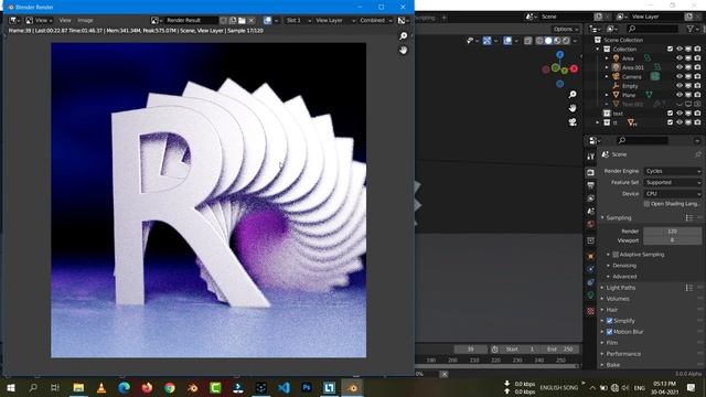 BLENDER CYCLES X RENDER TEST | BLENDER 3.0 ALPHA | RSN смотреть онлайн
