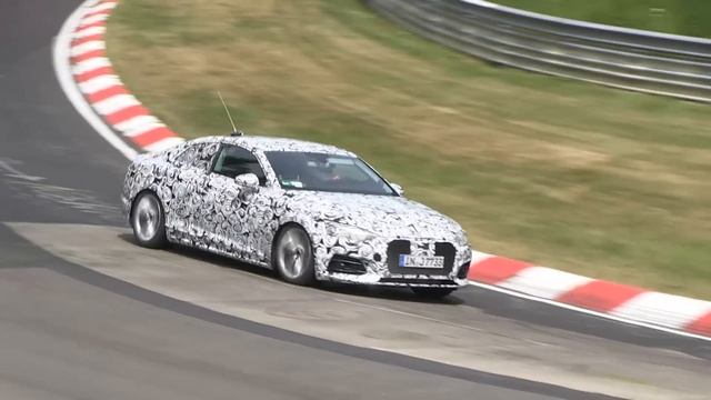 Audi A5 (Second Generation) Spy Video смотреть онлайн