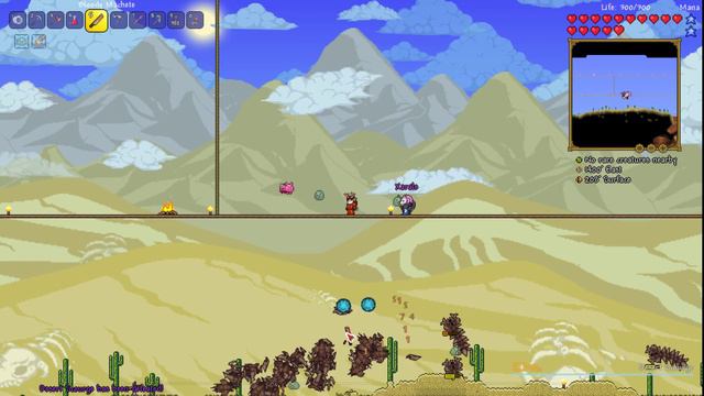 Let's Play Terraria Co-op! [Calamity] [Expert] #14: Eye Invasion and Scourge of the Desert! смотреть онлайн