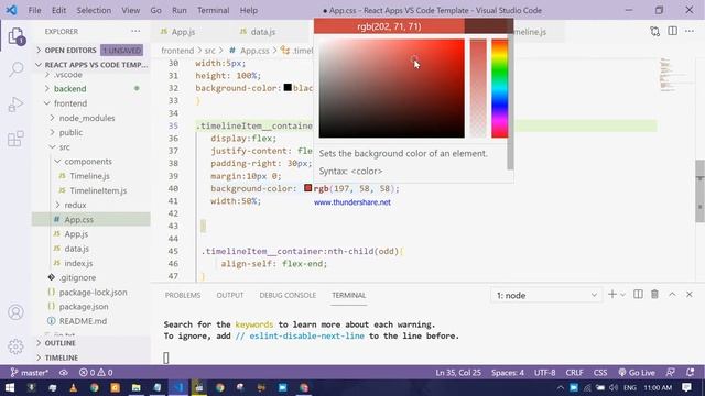 Timeline Component Using React and CSS | Mini React Project смотреть онлайн