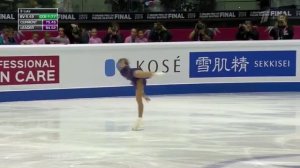 Алена Косторная  Произвольная программа  Женщины  Финал Гран при по фигурному катанию 19 20