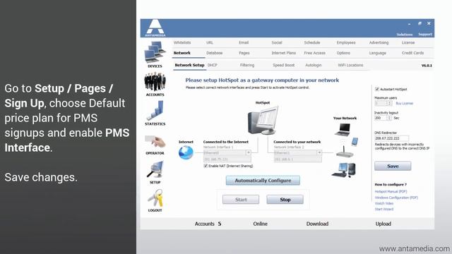 Hotel WiFi solution - HotSpot with PMS Interface смотреть онлайн