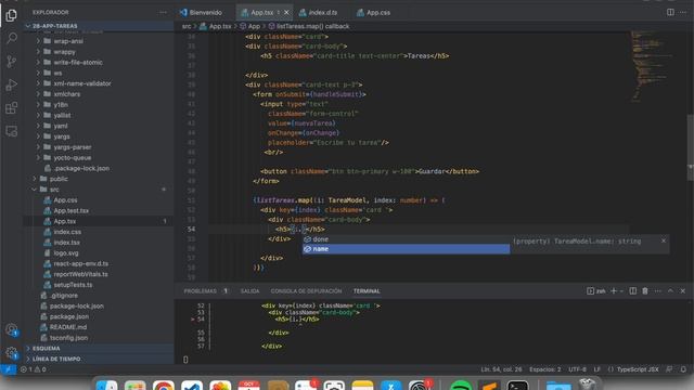 React con Typescript: 28 App de Tareas Parte 2 смотреть онлайн