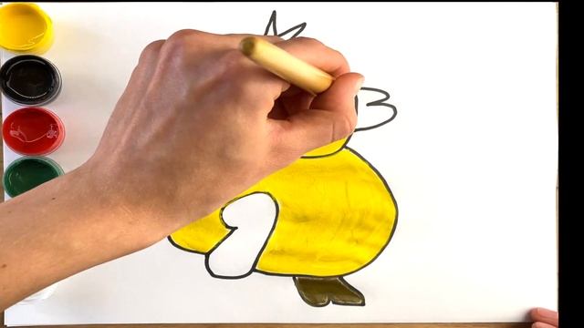 How to draw a duck / Как нарисовать уточку смотреть онлайн