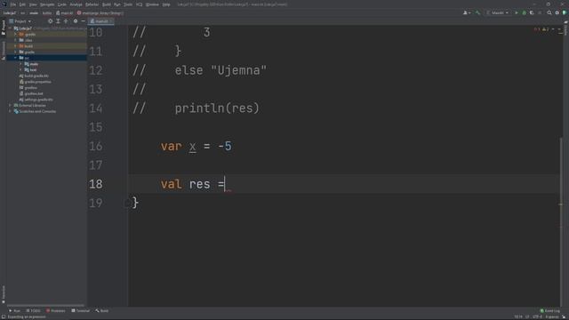 7. Kurs Kotlin - Wyrażenia IF oraz WHEN смотреть онлайн