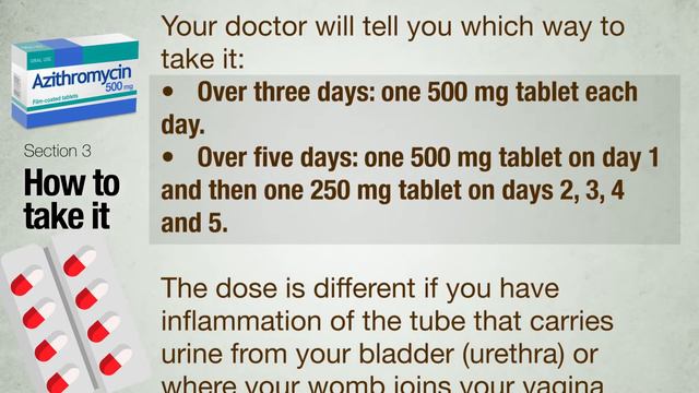 AZITHROMYCIN 500 mg - Full package leaflet: what it is for, how to use, dose, warnings, side effect смотреть онлайн