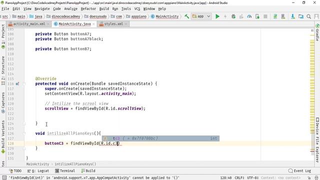 #13 Android Piano App Development Tutorial Part 13 - Fetching All Views inside the MainActivity смотреть онлайн
