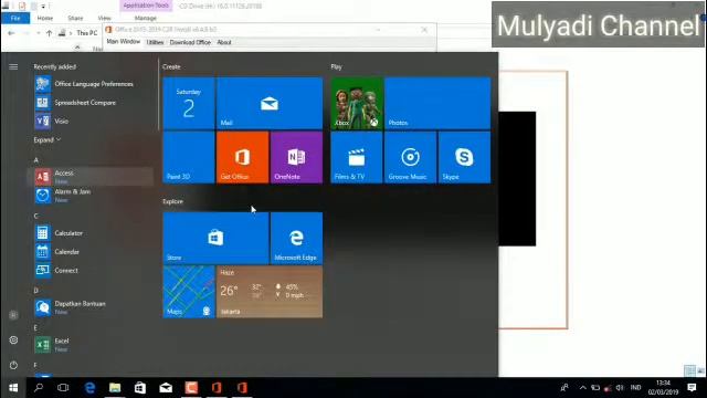 How to install Microsoft office 2019 - cara instal office 2019 смотреть онлайн