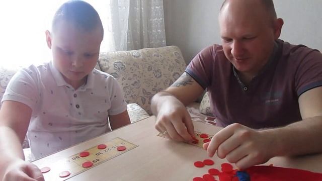 Играем в "Русское лото" #лото#игрысдетьми смотреть онлайн