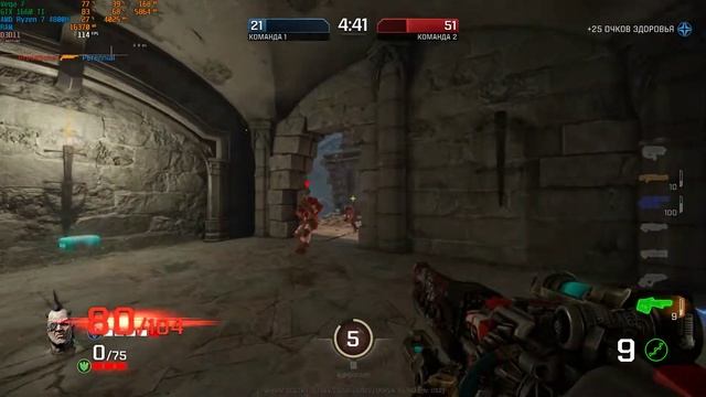 Quake Champions | Тест | ASUS TUF A15 FA506IU-BQ179 | AMD Ryzen 7 4800H | GTX 1660 Ti смотреть онлайн