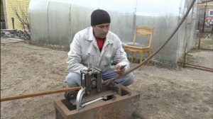 Теплица из поликорбаната и профильной трубы своими руками Как согнуть профиль на  дуги для теплицы