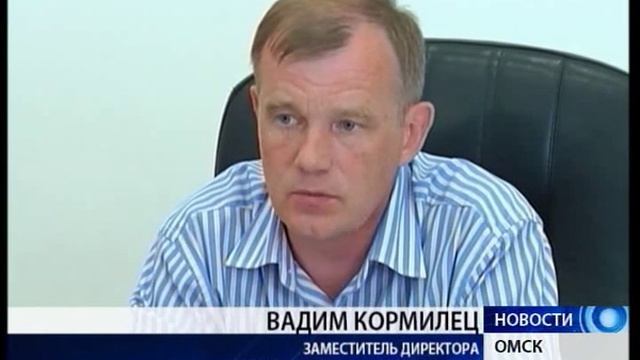 Новая разметка на Иртышской набережной уже стерлась