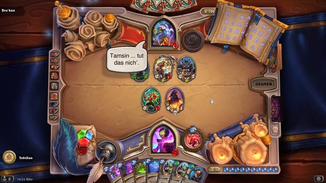 Hearthstone | 4 Tamsin vs. Bru´kan - Buch der Söldner смотреть онлайн