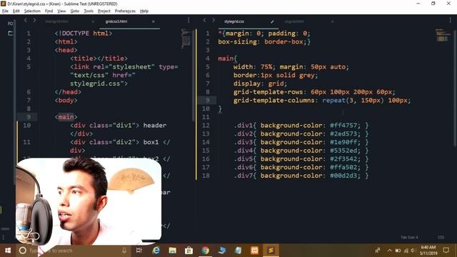 CSS Grid Project | Create Website Layout Only Using CSS GRID in Hindi смотреть онлайн