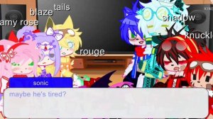 ?amy and sonic reaction to tiktok video? ✨ gacha club ✨|GLMV| (short reaction) ?|•sonamy•|? *lazy*✨