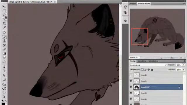 Speed-Art ~By white wolf 2012.wmv смотреть онлайн