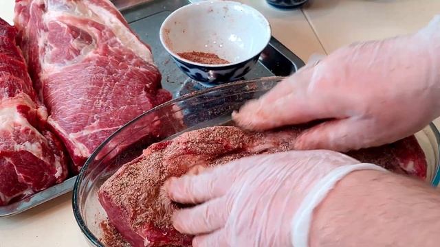 Сыровяленая свиная шея. смотреть онлайн