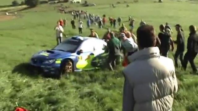 WRC Rally Germany 2007 - Pons Loses It