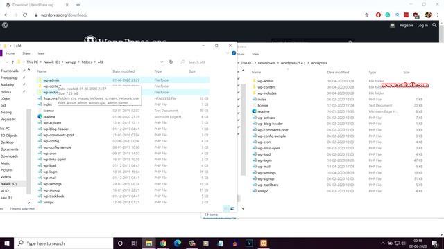 How to update Wordpress website manually on a Localhost смотреть онлайн