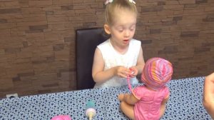 Распаковка и обзор. Интерактивная кукла Baby Born(Беби бон) Interactive doll Baby Born