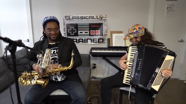 "Kass's Theme" Accordion + Sax Jazz Cover // J-MUSIC Acoustic смотреть онлайн
