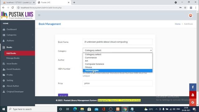 Library management system in php with source code | Best source code for academic project download смотреть онлайн