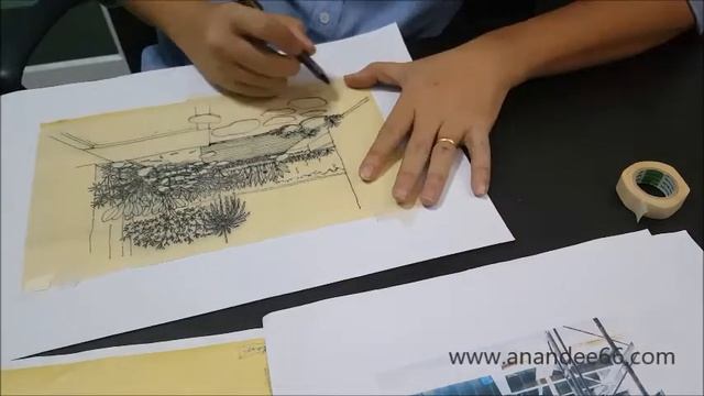 ลวดลายสายเส้น : sketch garden design : Private resident เทียนทะเลซอย 20 смотреть онлайн