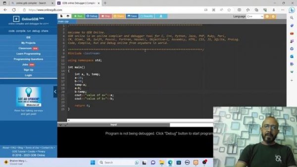 Online GDB Free Compiler || How to use OnlineGDB