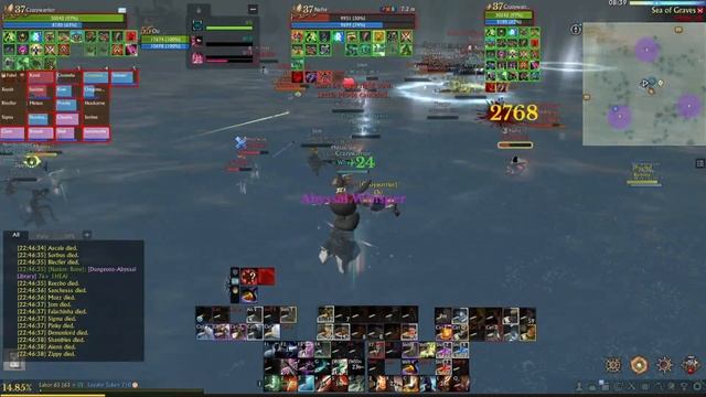 ArcheAge Crazywarrior Archer (ebonsong) Масс пвп глазами лучника смотреть онлайн