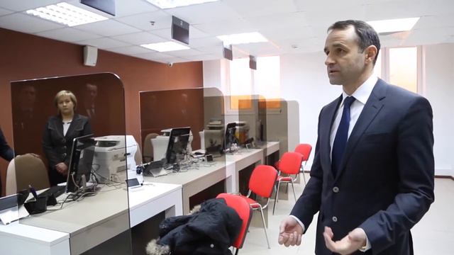 Открытие МФЦ в Краснознаменске смотреть онлайн