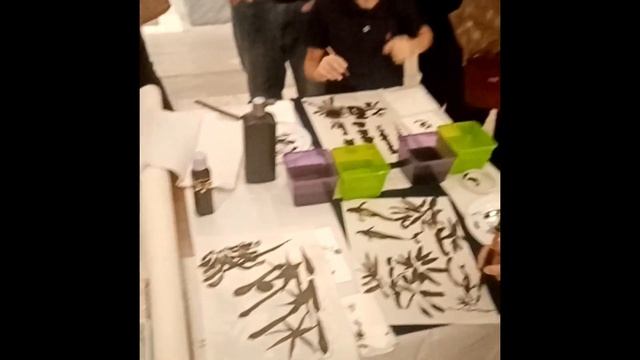 Мастеркласс по японской живописи тушью суйбокуга смотреть онлайн