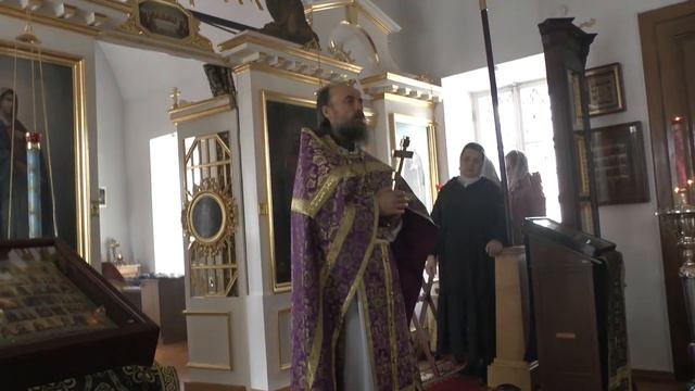 Богослужение в память о Марии Египетской смотреть онлайн