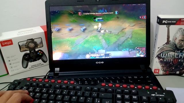 Testando League Of Legends em Notebook Celeron 4GB de Ram Sem Placa de Vídeo смотреть онлайн