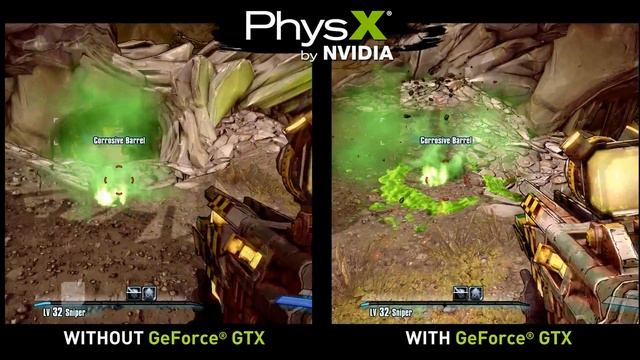 NVIDIA PhysX technology showcase смотреть онлайн