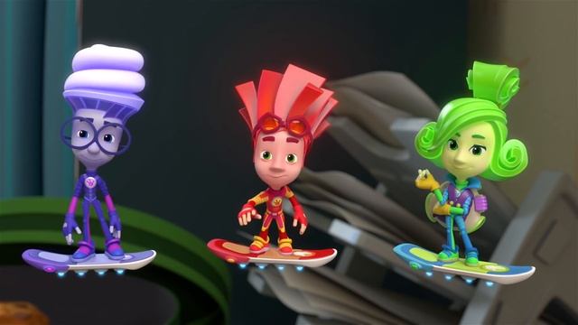 Bumpy Road Trip | The Fixies | Cartoons for Children смотреть онлайн