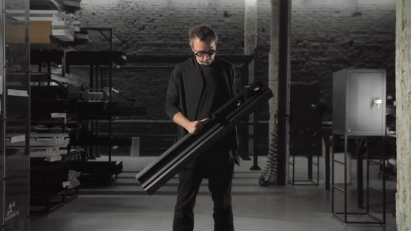 Behind the scenes. Invisilight