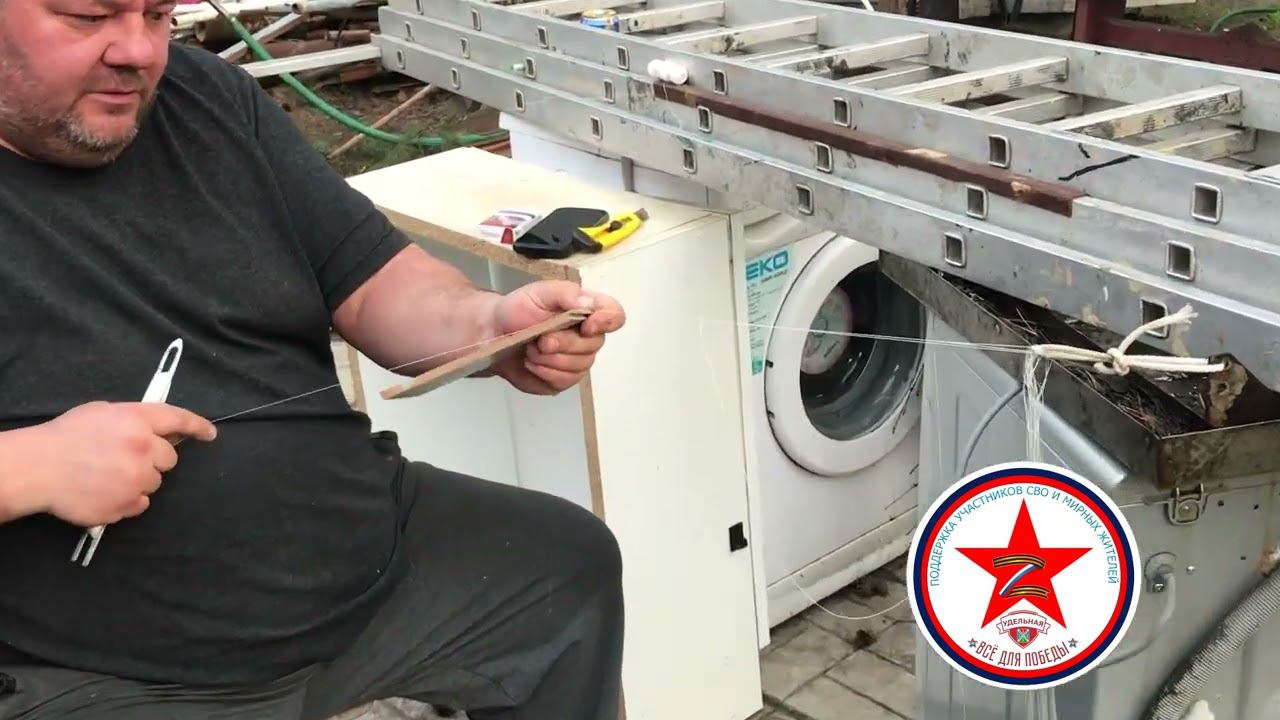 Плетение сети для системы "Сеткомет" смотреть онлайн