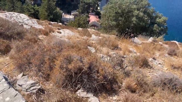 SYMI ISLAND in Greece, walking ASMR .4K смотреть онлайн