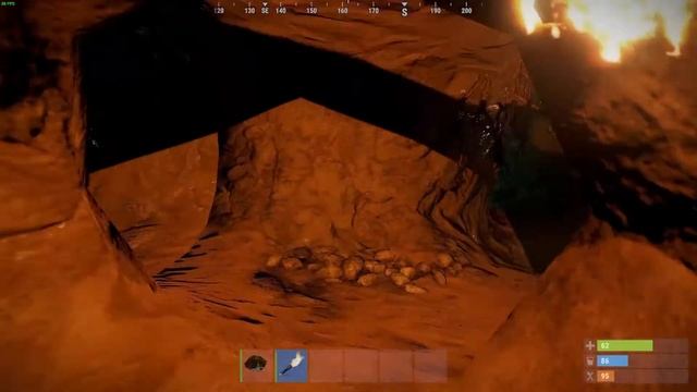 How to recover your loot from the cave static spike trap - RUST смотреть онлайн