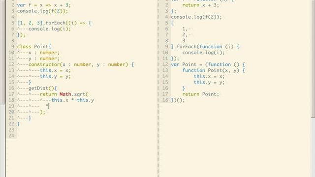 Vim 上で TypeScript から JavaScript へのリアルタイム変換 смотреть онлайн
