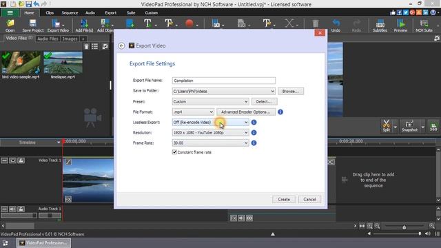 How to Save Video as MP4 | VideoPad Video Editing Tutorial смотреть онлайн
